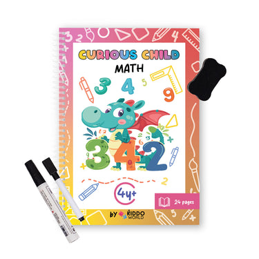 CuriousMath | Aprender a contar jugando - Libro educativo de matemáticas para jóvenes descubridores